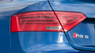 Audi RS5 Cabriolet badge