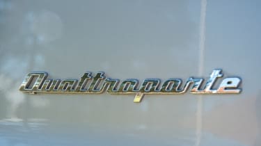 Maserati Quattroporte S badge