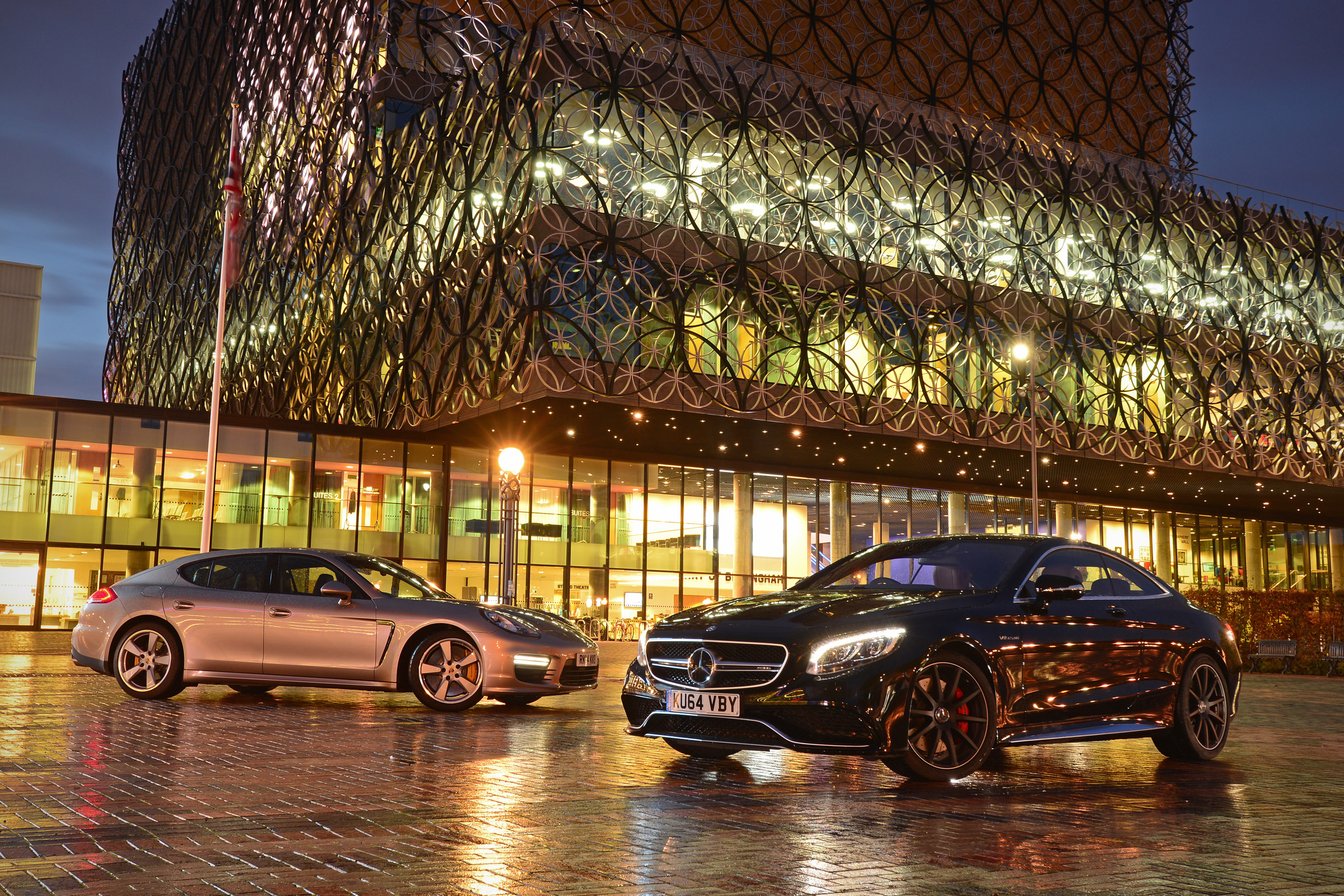 Mercedes S 63 Amg Coupe Vs Porsche Panamera Turbo S Auto Express