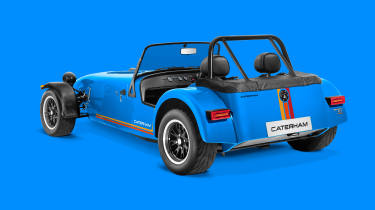 Caterham Seven 310 Encore - rear 3/4 static