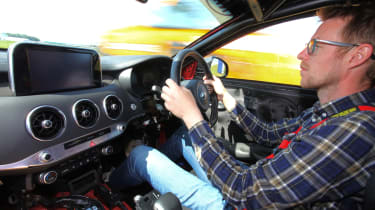 Kia Stinger GT420 - Sean driving