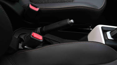 Dacia Spring - manual handbrake
