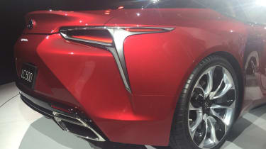 Lexus LC500 - rear detail show