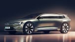 Volvo electric estate - exclusive image