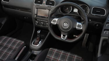 Volkswagen Golf GTI Cabriolet interior