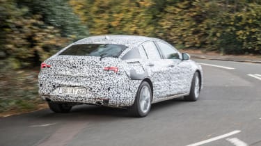 Vauxhall Insignia prototype - rear cornering 2