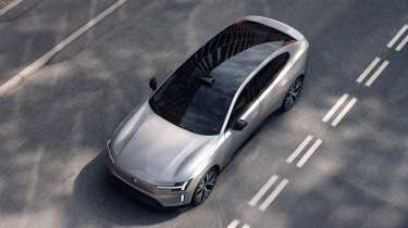 Volvo ES90 - above