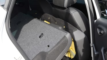 SEAT Ibiza long-term - rear seats down