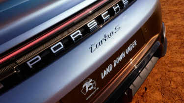 New Porsche 911 Land Down Under - rear badges
