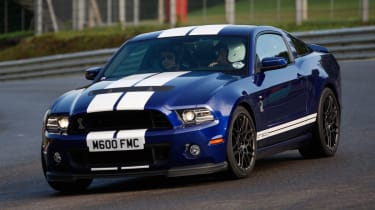 Ford Mustang Shelby GT500 front cornering