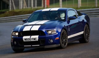 Ford Mustang Shelby GT500 front cornering