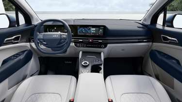 Facelifted Kia Sportage - interior