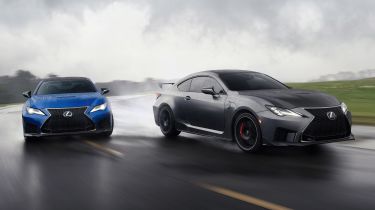 Lexus RC F and RC F Track Edition - action