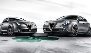 Alfa Romeo Giulietta and MiTo QV 2014 front