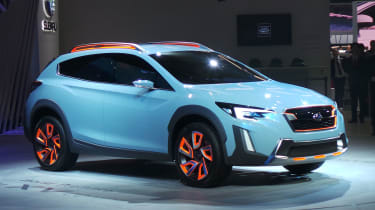 Subaru XV concept - show front/side