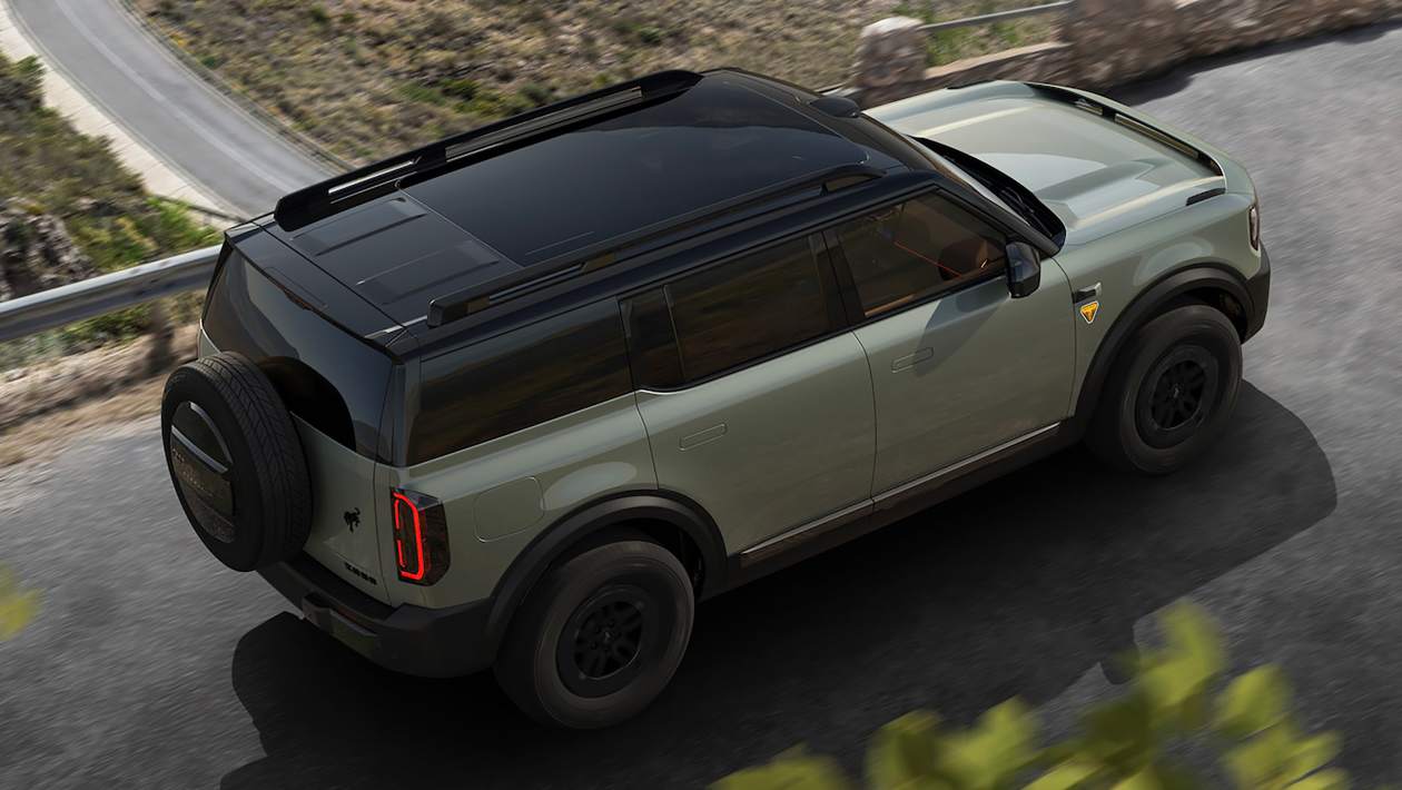 Электрический Форд Бронко - задняя надстройка