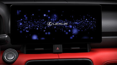 New Lexus IS - infotainment screen