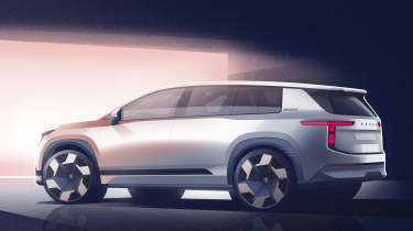 New Skoda Peaq sketches - rear static 