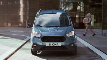 New Ford Transit Connect and Courier - front