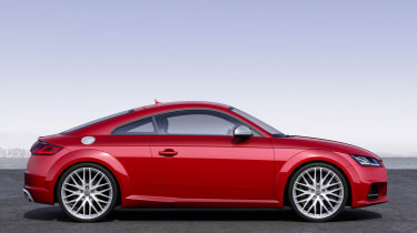 Audi TTS 2014 side