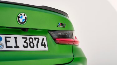 BMW M3 Saloon rear badging