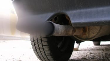 Diesel exhaust smoke