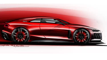 2013 Audi Quattro Sport concept sketch side