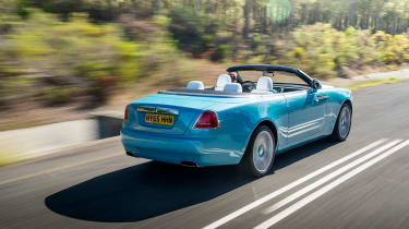 Rolls-Royce Dawn - rear tracking