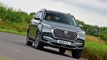 SsangYong Rexton 2021 facelift - front