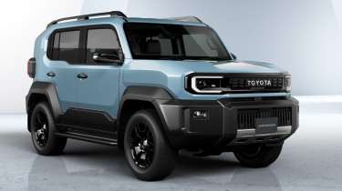 Toyota Land Cruiser FJ - front blue