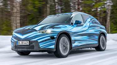 Mercedes GLC prototype - front