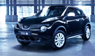 Nissan Juke Ministry of Sound edition front three-quarters