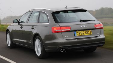 Audi A6 Avant rear tracking