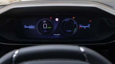 Peugeot E-408 facelift - dials