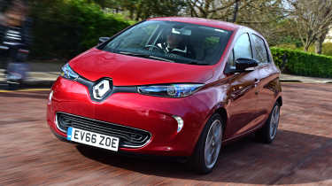 Renault Zoe - front tracking