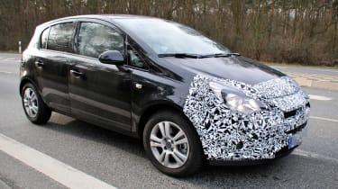 Vauxhall Corsa front tracking