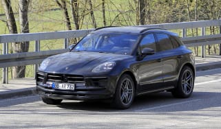 Porsche Macan spy shot