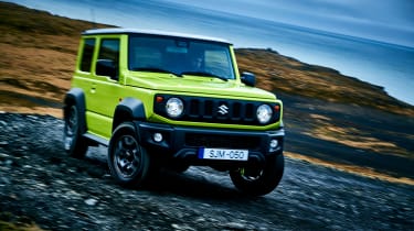 Suzuki Jimny - cornering