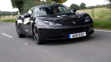 Lotus Evora front tracking