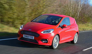 Ford Fiesta Sport Van driving