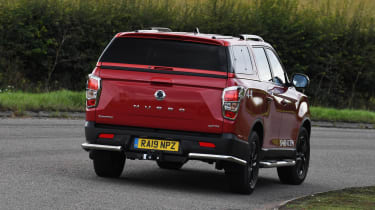 SsangYong Musso long term review - rear cornering
