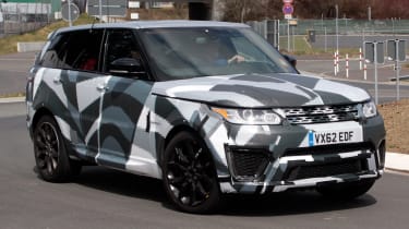 Range Rover Sport RS front three-quarters