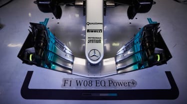 Formula 1 2017 - Mercedes front wing