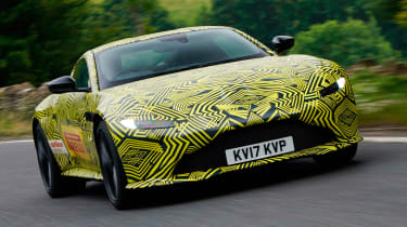 New Aston Martin V8 Vantage spied