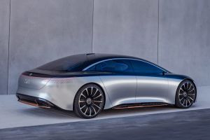 Mercedes Vision EQS concept - rear