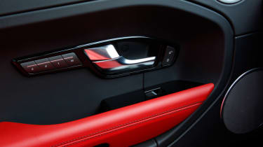 Range Rover Evoque Diesel Coupe interior detail