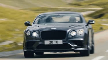 Bentley Continental GT Supersports 2017 - video front 3