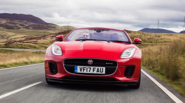 Jaguar F-Type Convertible 2.0-litre 4-cylinder - full front action