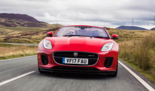 Jaguar F-Type Convertible 2.0-litre 4-cylinder - full front action
