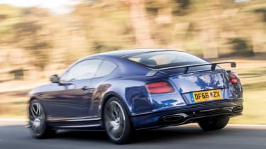 Bentley Continental Supersports 2017 - Moroccan Blue rear tracking 3